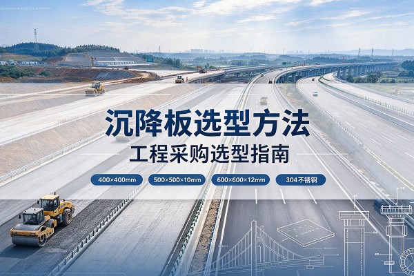 阜南沉降板选择方法