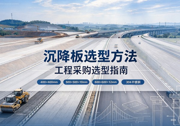 阜南沉降板选择方法