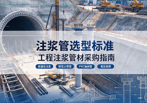 阜南注浆管选型标准