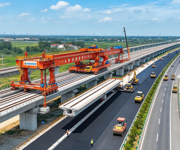 阜南公路建设